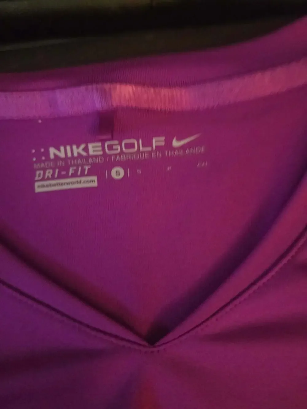 Nike Golf Women's Dri-Fit V-Neck Sleeveless Athletic Performance Tank Top